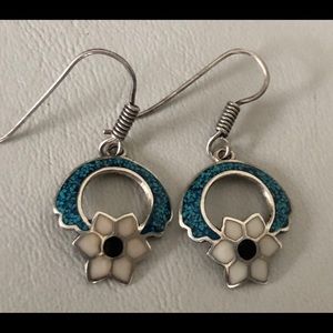 Vintage Mexico Turquoise & Silver